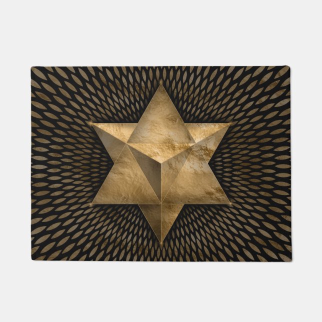Felpudo Gold Merkabah (Anverso)