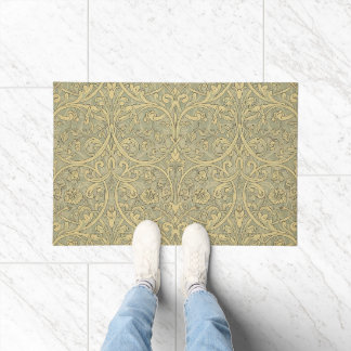 Felpudo Golden Garden William Morris–style pattern