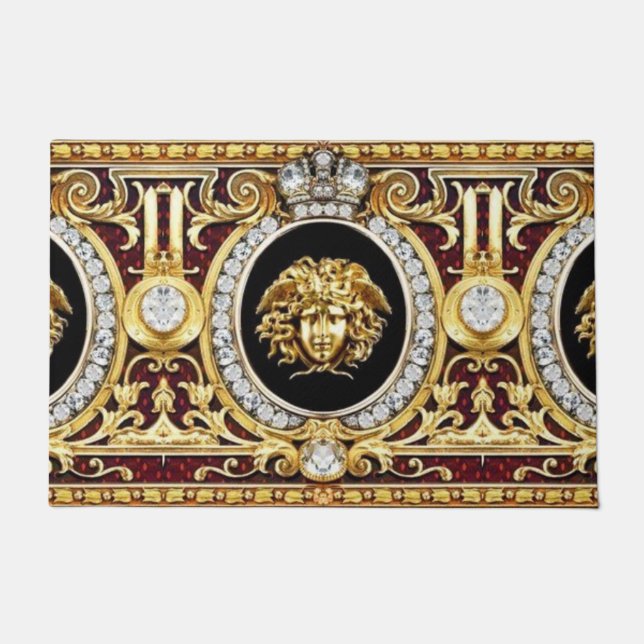 Felpudo Golden Medusa Gems (Anverso)