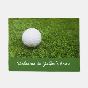 Felpudo Golf Bienvenidos a la casa de los golfistas