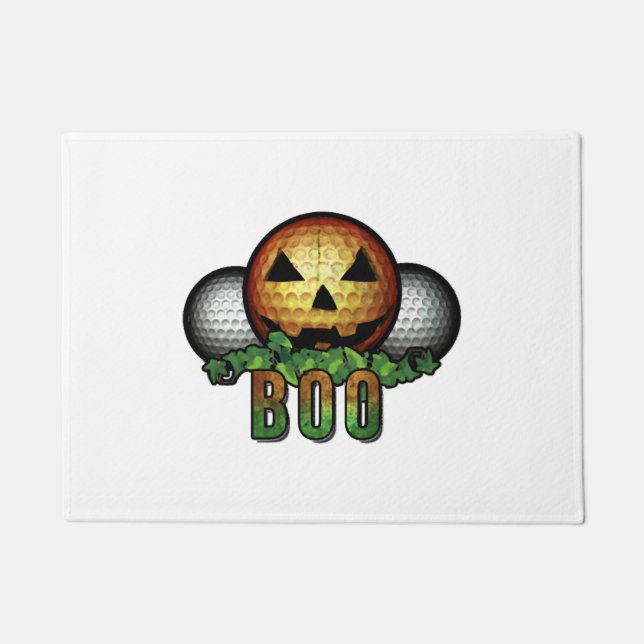 Felpudo Golf Club Course Halloween Golfer Retirement Gift (Anverso)