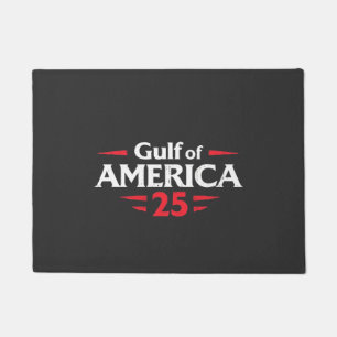 Felpudo Golfo de América Patriótico Americano Trump Bander