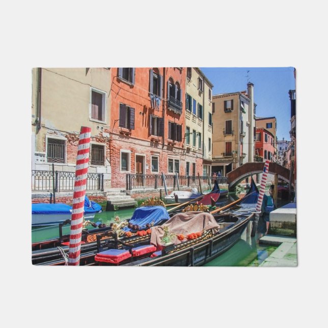 Felpudo Góndola tradicional de Venecia (Anverso)