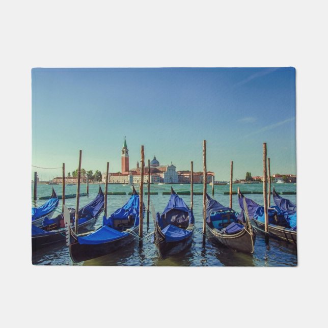 Felpudo Góndolas en Venecia, Italia (Anverso)