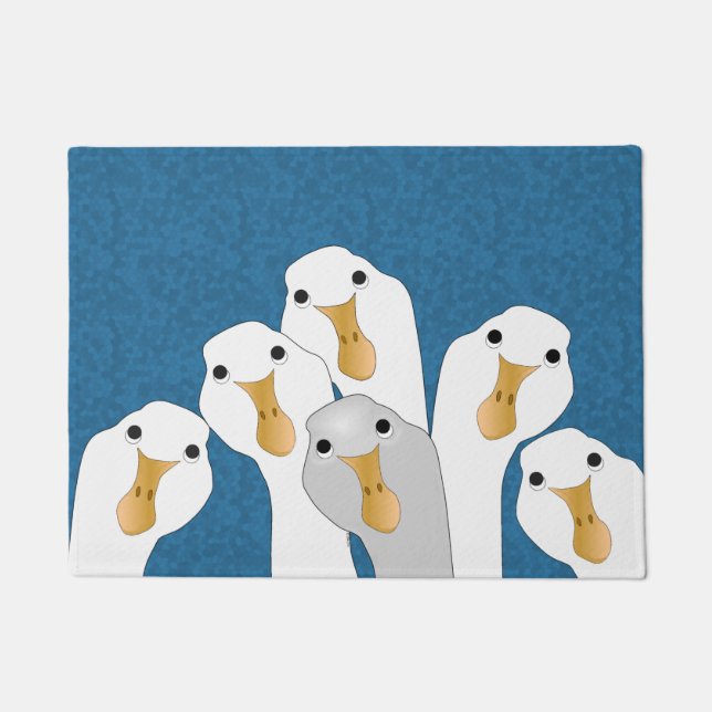 Felpudo Goose Who Small Doormat (Anverso)