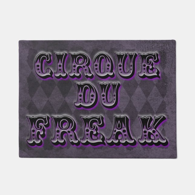 Felpudo Gótico Argyle Cirque Du Freak (Anverso)