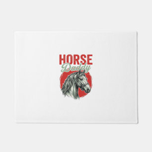 Felpudo Grabado Vintage Horse Daddy
