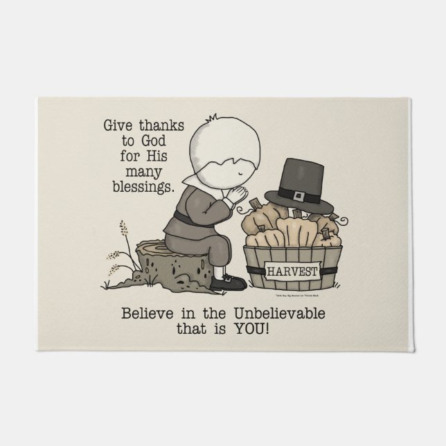 Felpudo Gracias (Anverso)