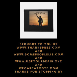 Felpudo Gracias Presidente Joe Biden