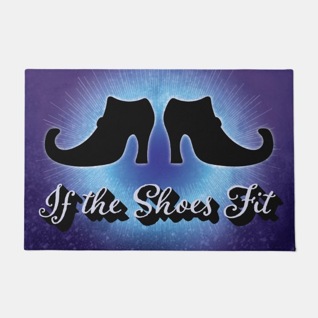 Felpudo Graciosa bruja de Halloween (Anverso)