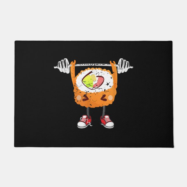 Felpudo Graciosa camiseta de regalo de halterofilia para g (Anverso)