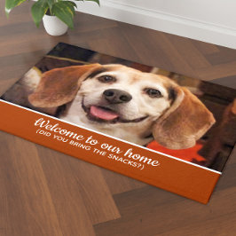Felpudo Graciosa Foto De Perro Que Trajiste Aperitivos De 