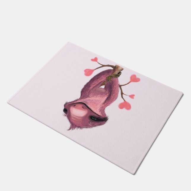 Felpudo Gracioso Doormat con eslogan lúdico - Sonrisa (Angular)