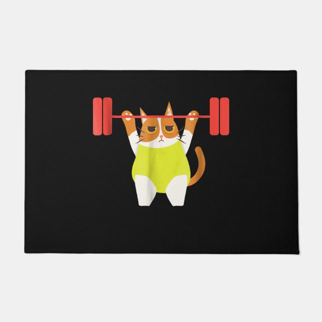Felpudo Gracioso entrenamiento para el amante del gato (Anverso)