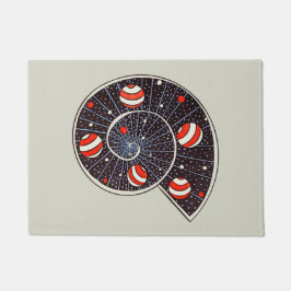 Felpudo Gracioso espacio Espiral Galaxia Niños