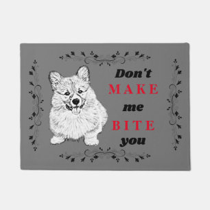Felpudo Gracioso galés Corgi Doormat