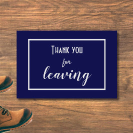 Felpudo Gracioso "Gracias por salir" Introvertido Antisoci