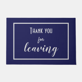 Felpudo Gracioso "Gracias por salir" Introvertido Antisoci