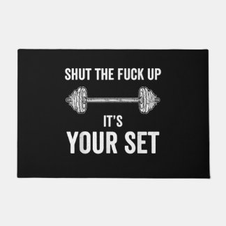 Felpudo Gracioso Gym Workout es tu presupuesto establecido