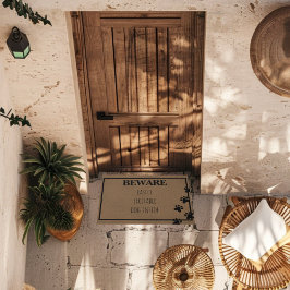 Felpudo Gracioso Mascota Personalizado Gato Perro Pasta Ti