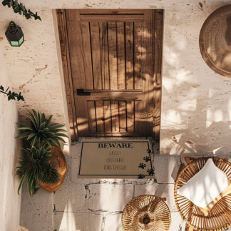 Felpudo Gracioso Mascota Personalizado Gato Perro Pasta Ti