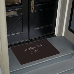 Felpudo Gracioso orgullo gay LGBT receptor de fútbol Quart