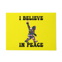 Gracioso pie de playa que creo en la paz