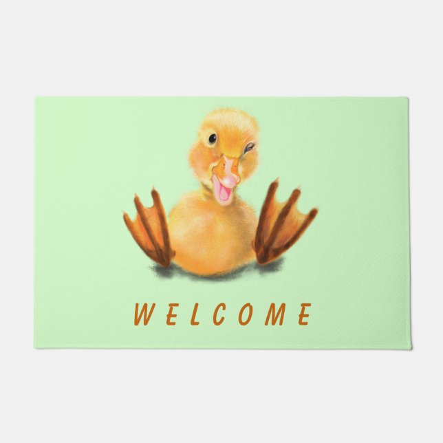 Felpudo Graciosos Duck Doormats (Anverso)