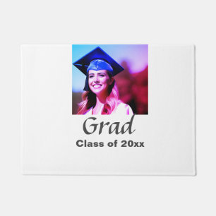 Felpudo Graduación agregar nombre foto clase año personali