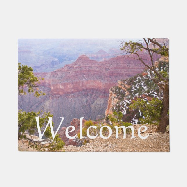 Felpudo Gran Cañón de Rim del Sur (Anverso)