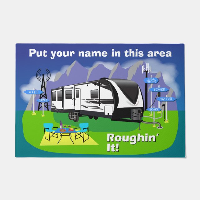 Felpudo Gran diseño de 2970RL Imagine Roughin It (Anverso)