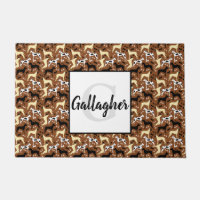 Gran Monograma de daneses Doormat