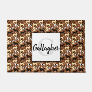 Felpudo Gran Monograma de daneses Doormat