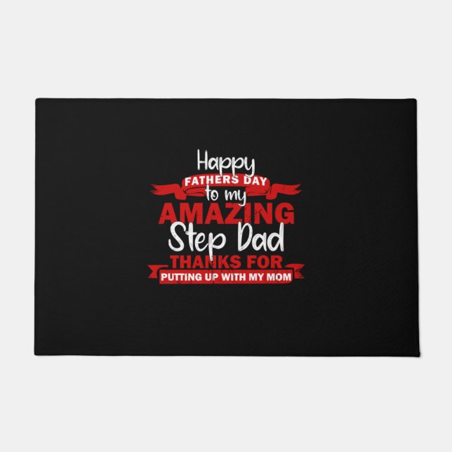 Felpudo Grandfather Quotes | Amazing Step Daddy (Anverso)