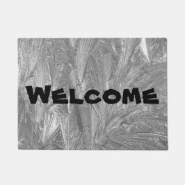 Felpudo Grapa de puertas de "bienvenida" con diseño de esc