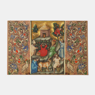 Felpudo Grapevina MEDIEVA VINEYARD HARVEST Grapevina antig