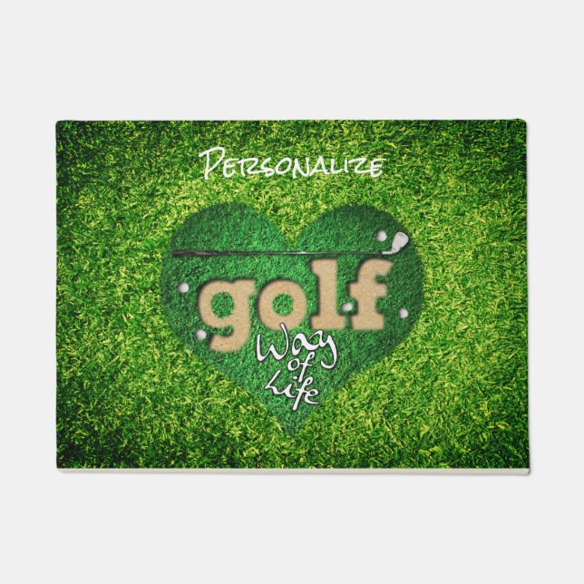 Felpudo Grasa verde de golf Putter Ball (Anverso)