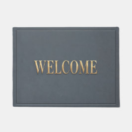Felpudo Gray Welcome Mat