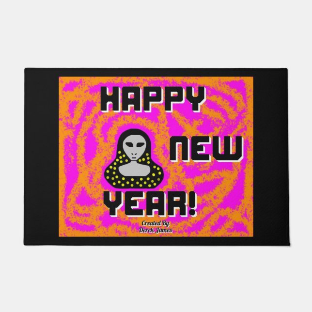 Felpudo Grays New Year Wiers Door Mat (Anverso)