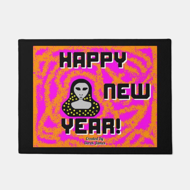 Felpudo Grays New Year Wiers Door Mat (Anverso)