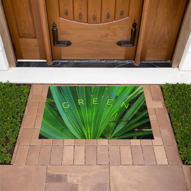 Felpudo GREEN Saw Palmetto Door Mat (Exterior)