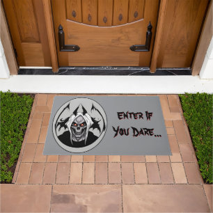 Felpudo Grim Reaper Ingresa Si Te Atreves A Dar La Bienven