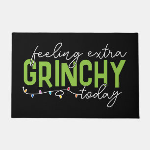 Felpudo Grinch Me siento extra gruñón hoy