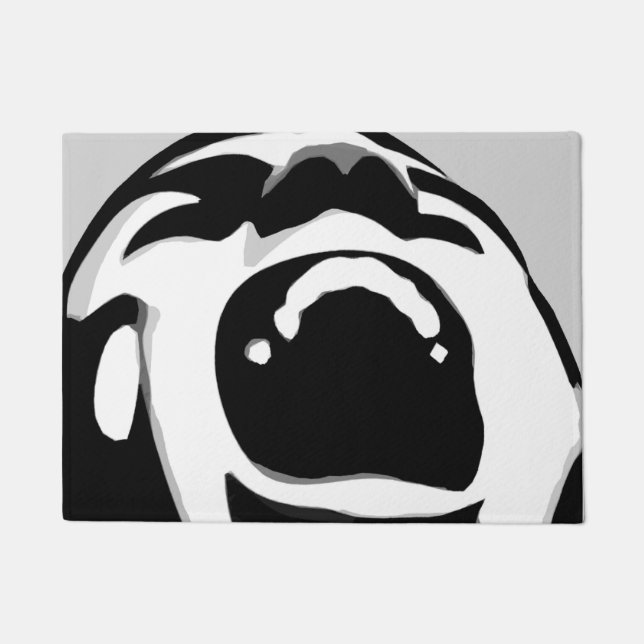 Felpudo Gritar (Anverso)