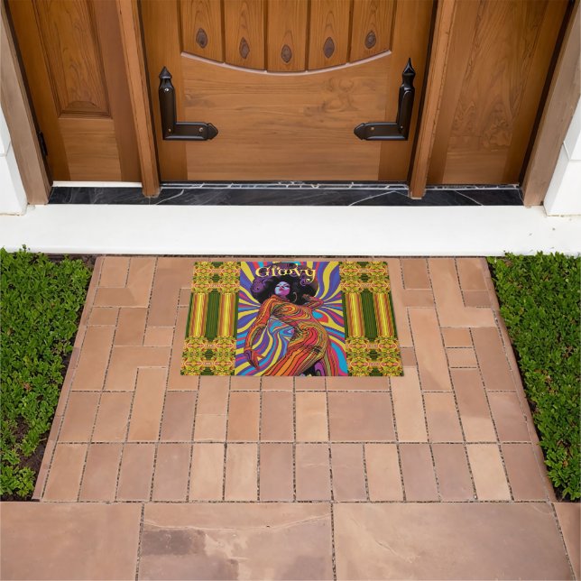 Felpudo Groovy Retro Doormat (Exterior)