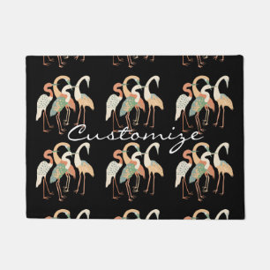 Felpudo Grullas japonesas Thunder_Cove Doormat