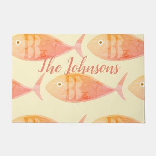 Felpudo Grupo de peces Salmón