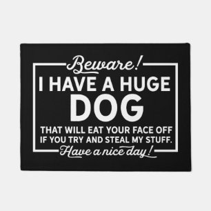 Felpudo Guárdese del Doormat del perro