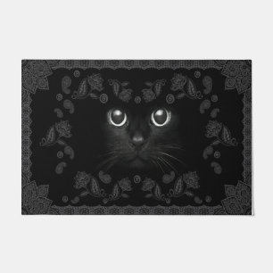 Felpudo Guay All Black Cat Doormat, Kitten