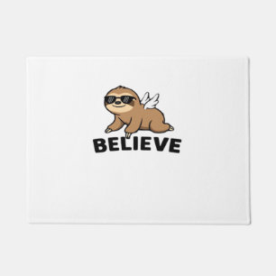 Felpudo Guay Flying Sloth cree que es divertido el diseño